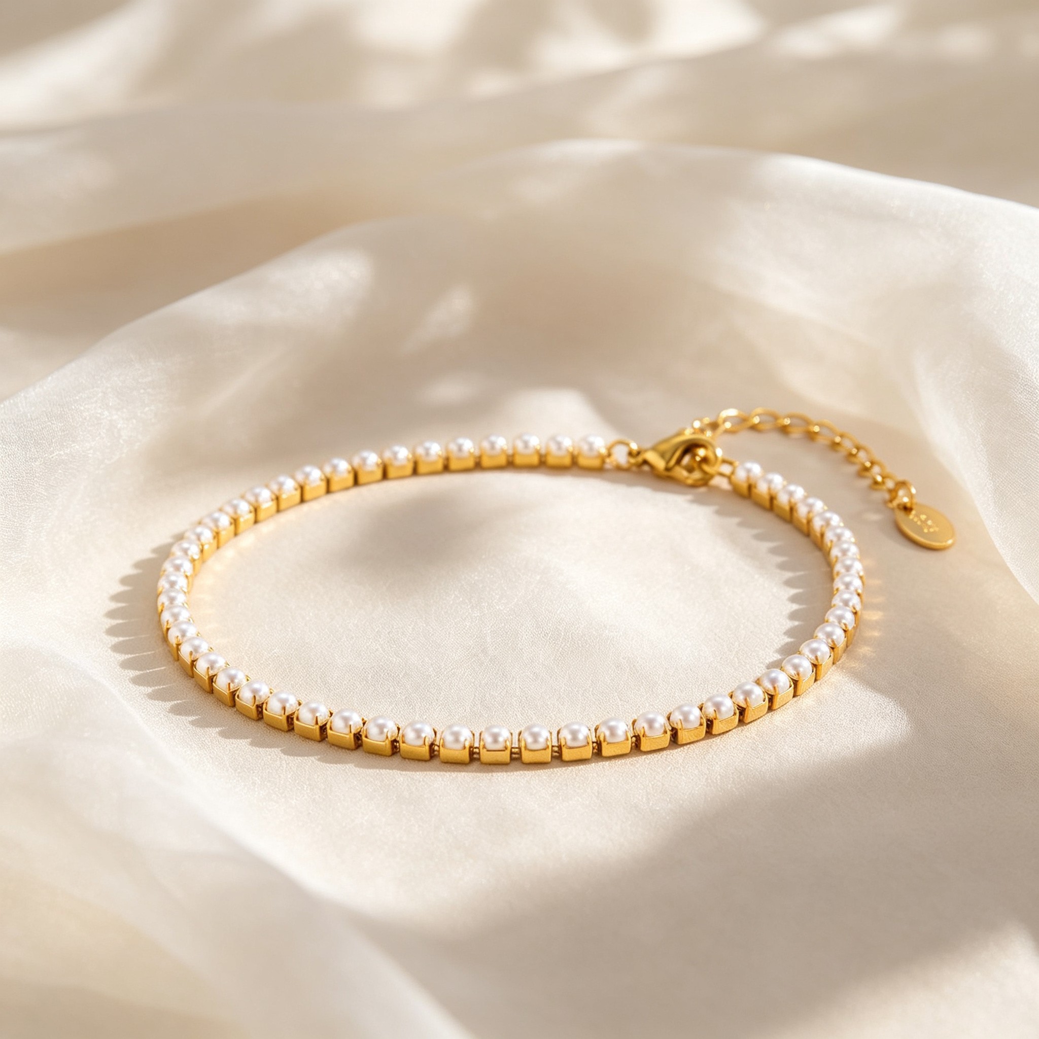Elegant Imitation Pearl Ankle  - Jc Jewelry & Watches Photos 评论和价格