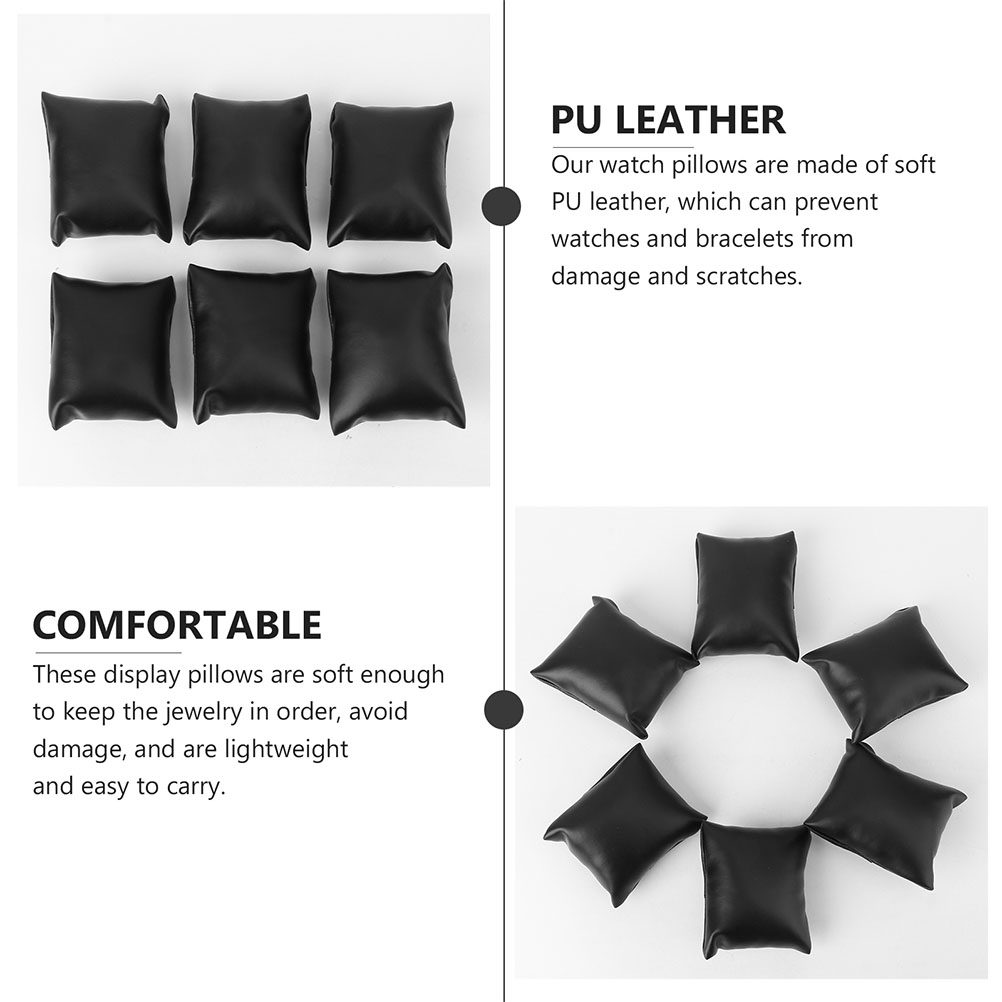 12pcs Watch Pillows Pu Jewelry - Watch Display Box 评论和价格