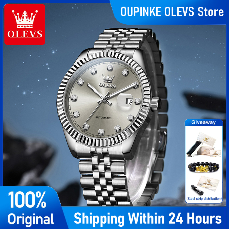 OLEVS 6743 Mens Watch High Qua - Watch Display Box 评论和价格
