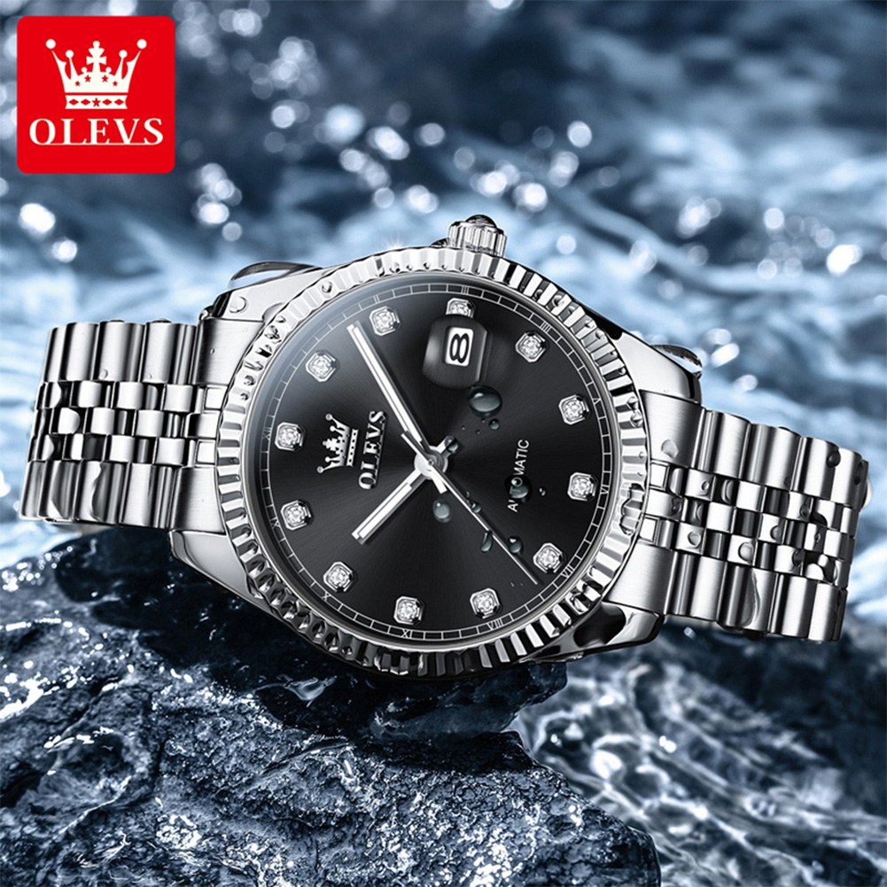 OLEVS 6743 Mens Watch High Qua - Watch Display Box 评论和价格