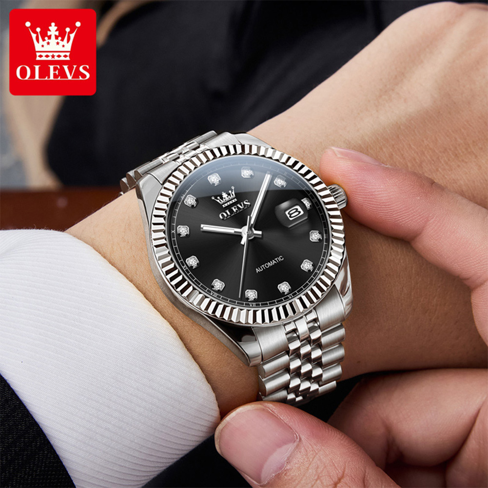 OLEVS 6743 Mens Watch High Qua - Watch Display Box 评论和价格